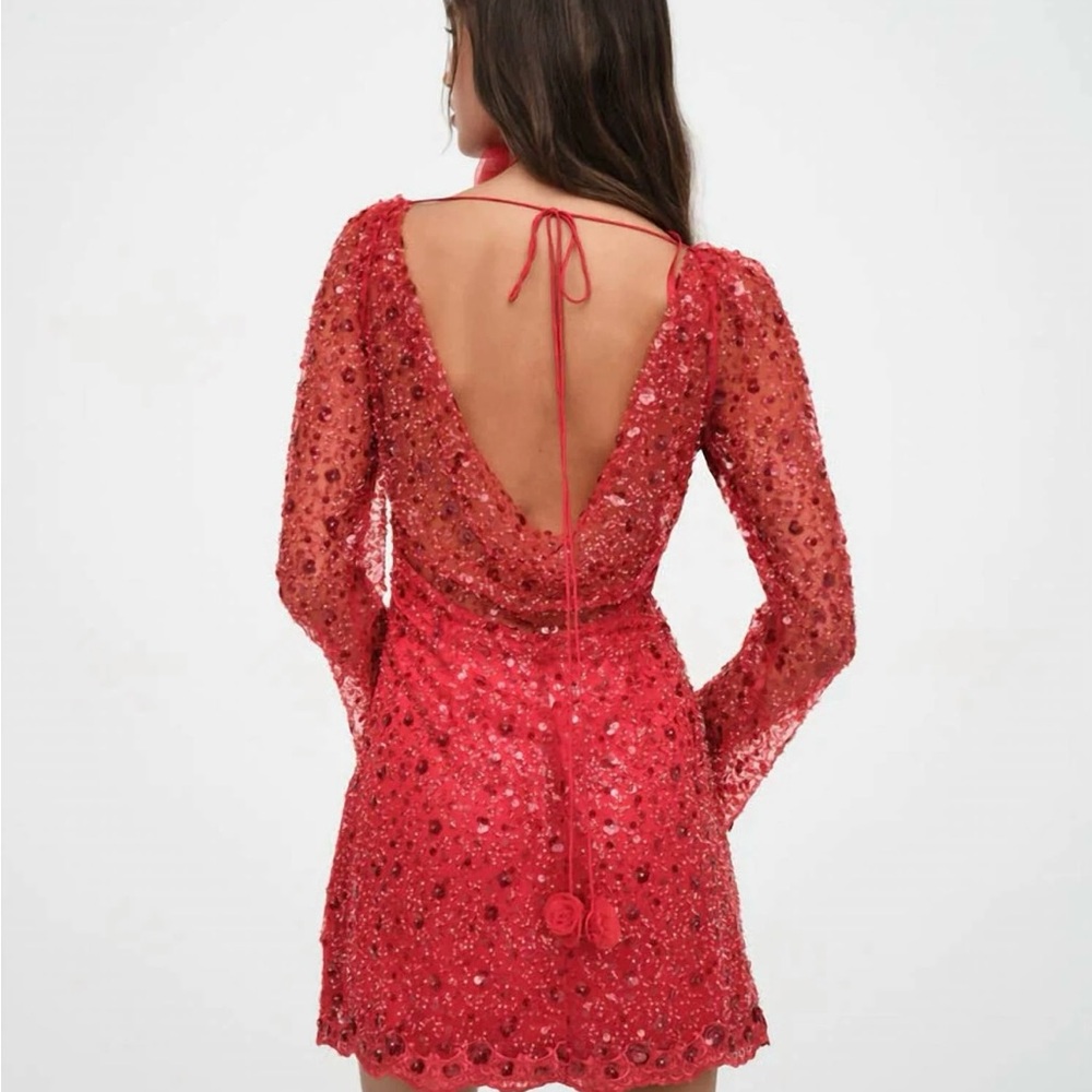 For Love and Lemons Gwendolyn Mini Dress